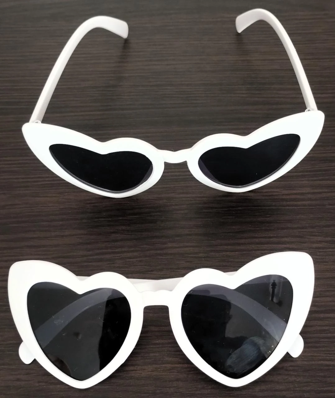 Conjunto Oculos Escuros Coração